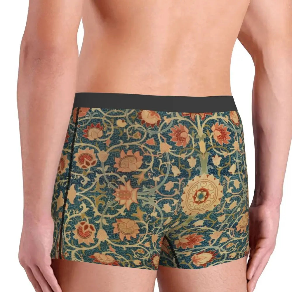 Breathable Cotton Polyester Boxer Shorts for Men