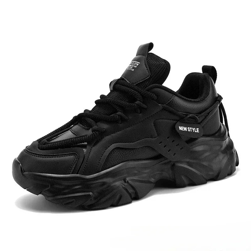 Mens Breathable Luxury Platform Sneakers for Men