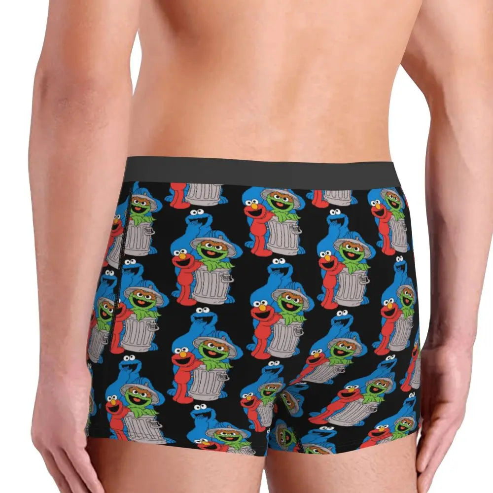 Cookie Monster Boxer Shorts by MINISO