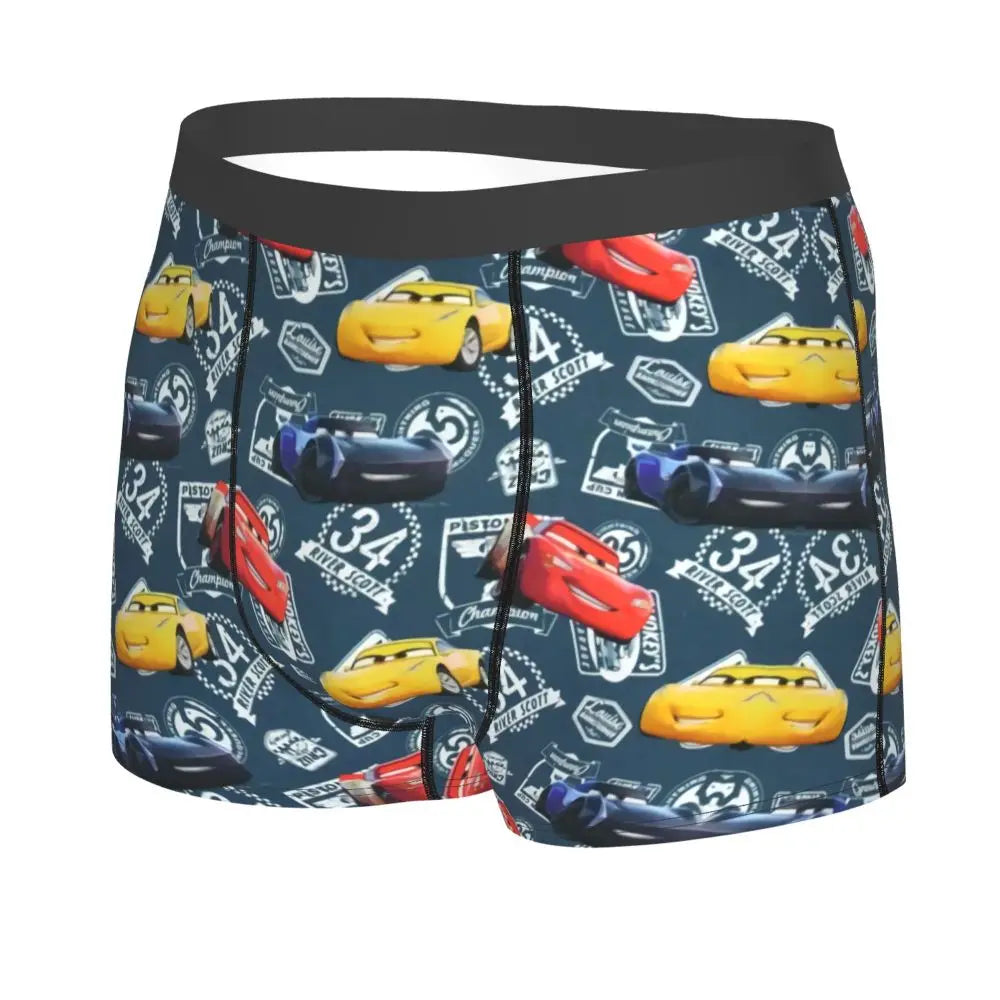 Lightning McQueen Cars Boxer Shorts for Men