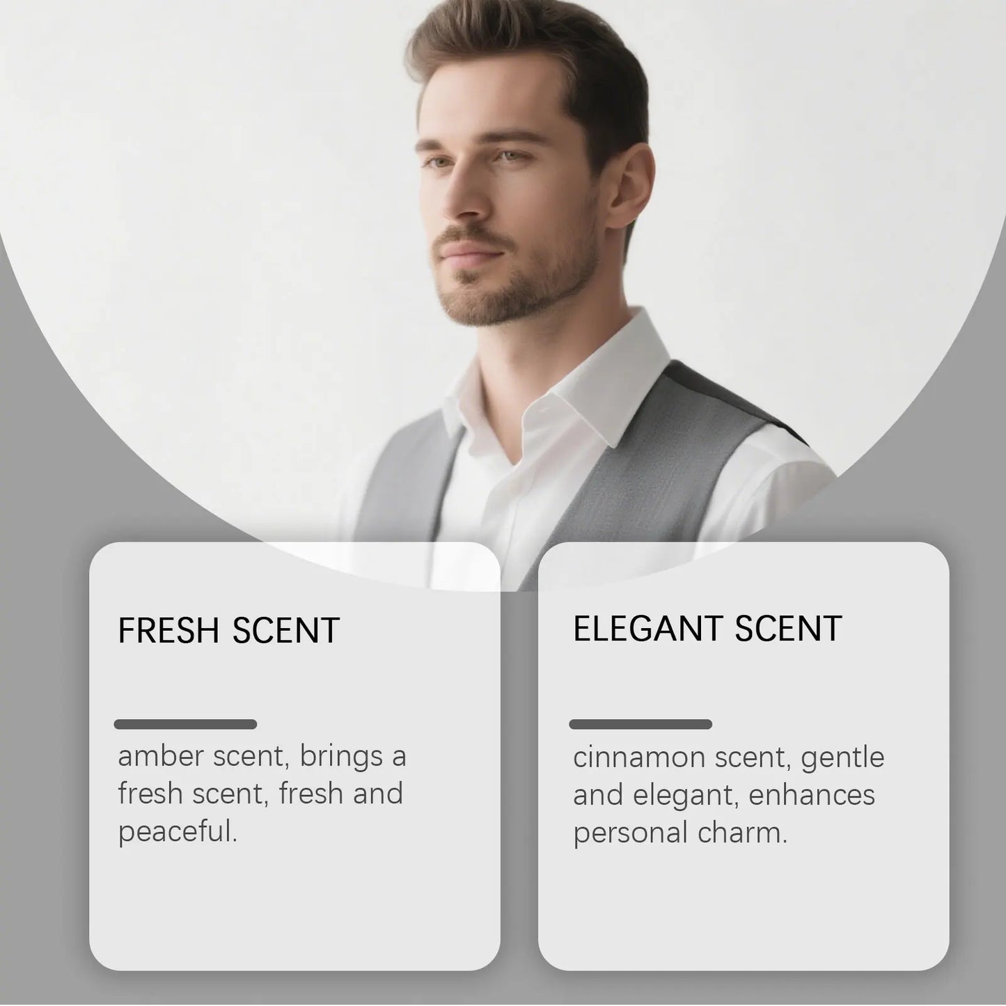 Daily Men's Cologne Roll-On 10ml Moisturizing Scent