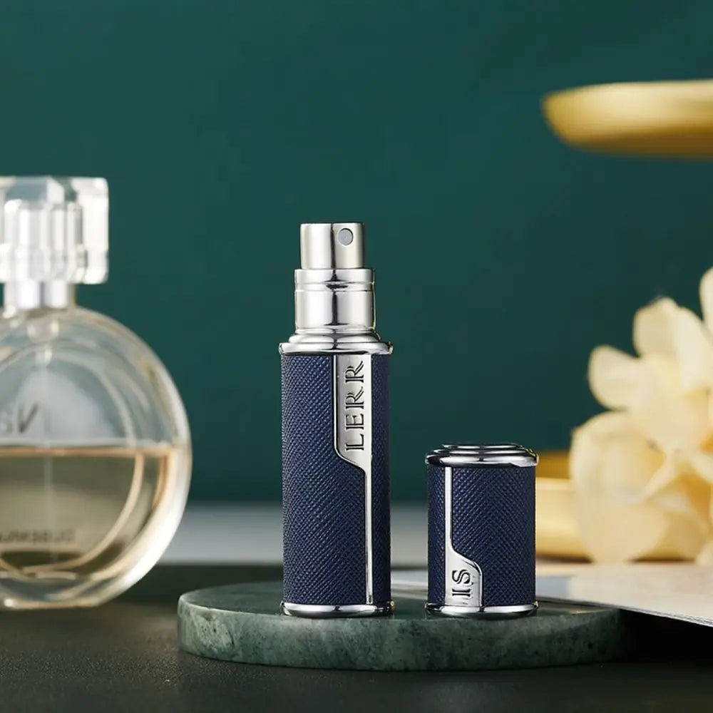 5ML Fine Mist Atomizer Refillable Leather Spray Bottle