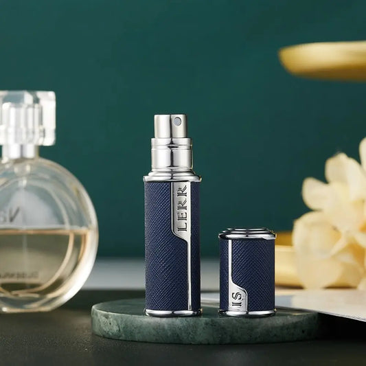 5ML Fine Mist Atomizer Refillable Leather Spray Bottle