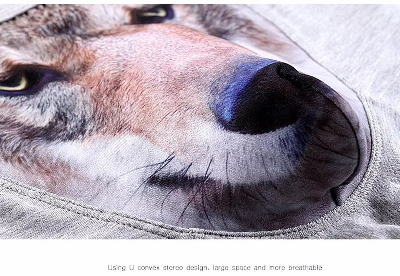 Men's Boxer Briefs Modal Wolf Print