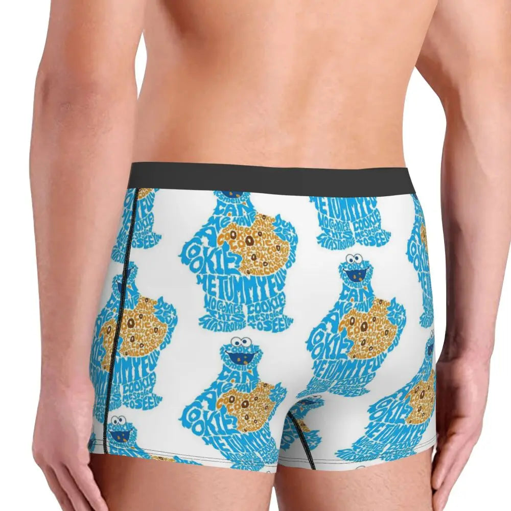 Cookie Monster Boxer Shorts by MINISO