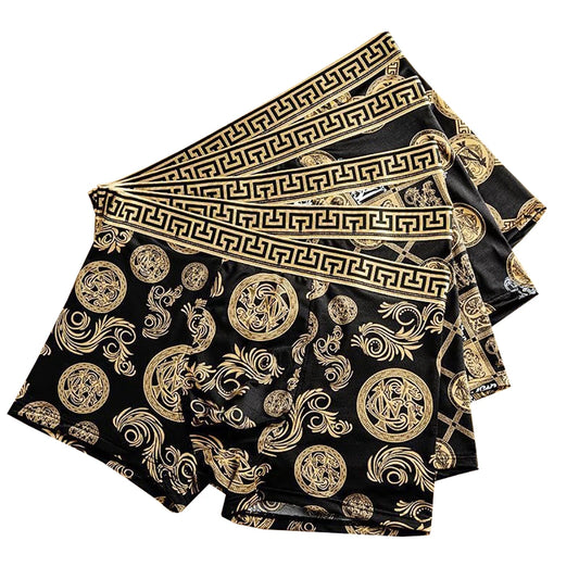 4pcs/set Men's Boxers New Style Comfortable Breathable Shorts