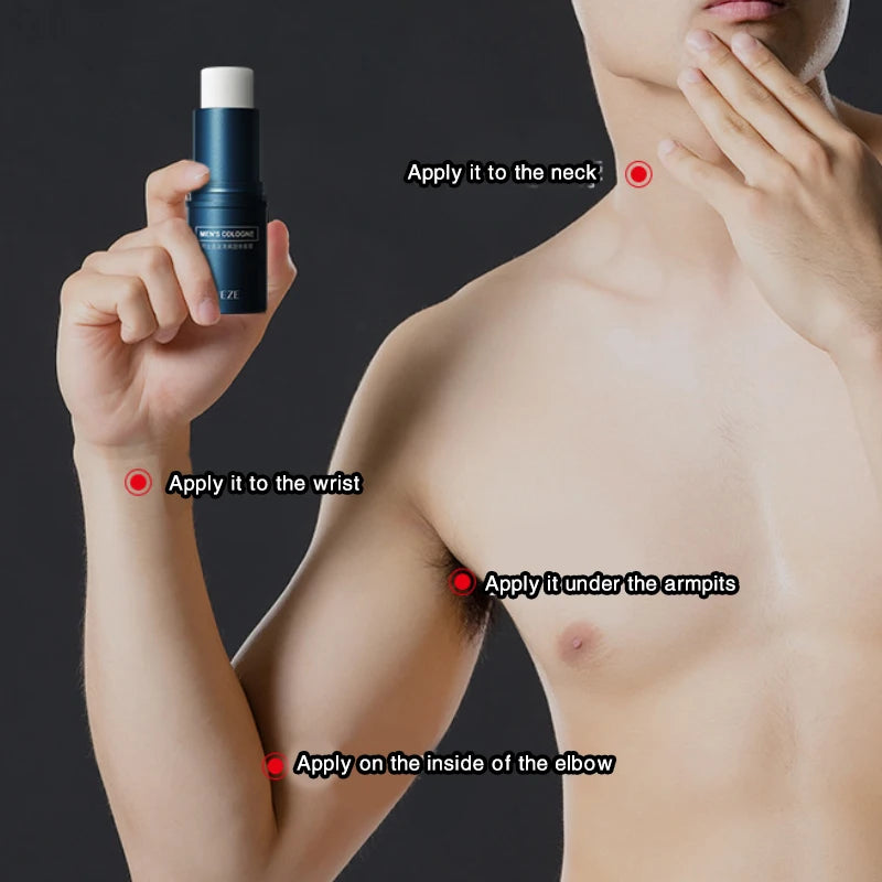 Fanzhen Men's Solid Cologne Stick - Light Fresh Scent