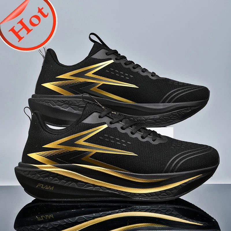 Men Running Shoes Speciality Marathon Sports Shoes Breathable Lightweight Carbon Board Women's Trend Athletic Sneakers unisex