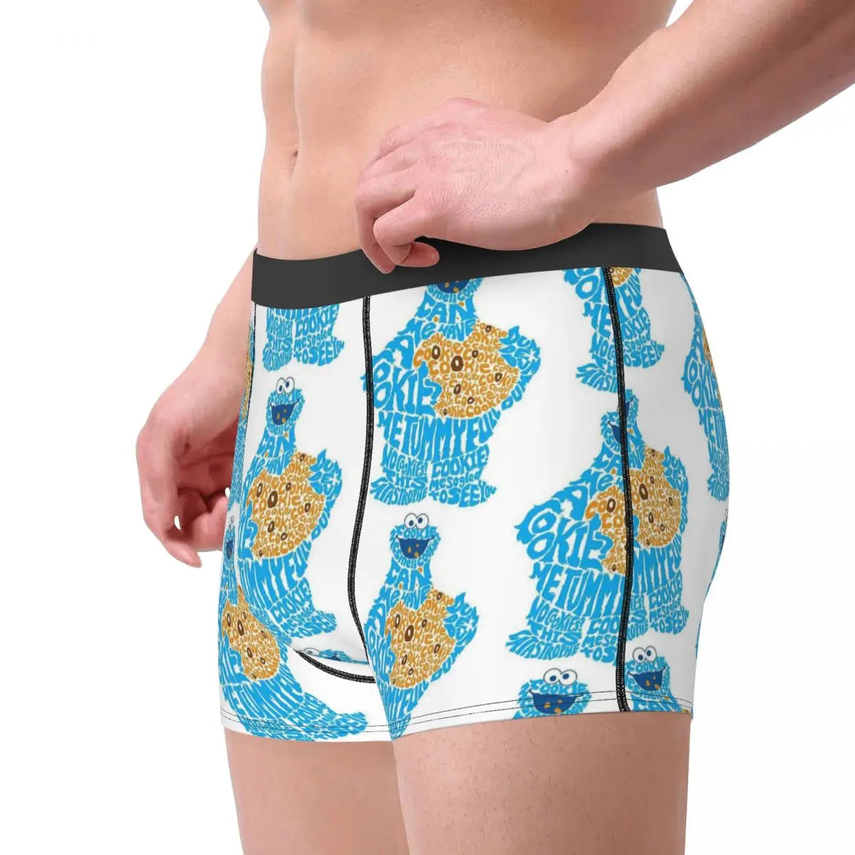 Cookie Monster Boxer Shorts by MINISO