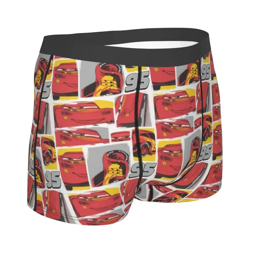 Lightning McQueen Cars Boxer Shorts for Men