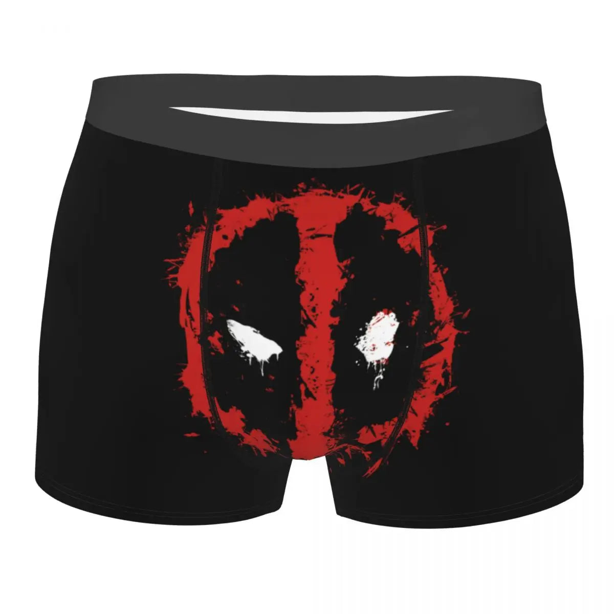 Deadpool Boxer Shorts for Men - Lycra Polyester Blend