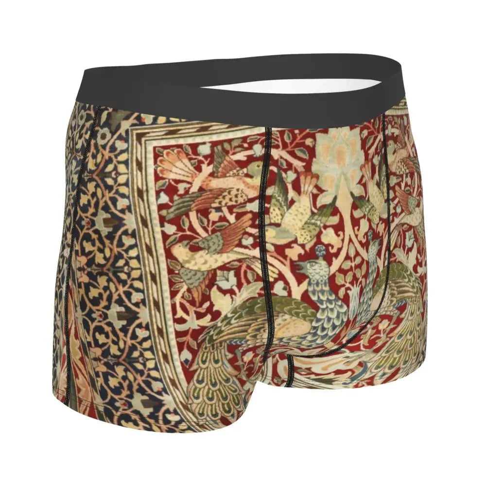 Breathable Cotton Polyester Boxer Shorts for Men