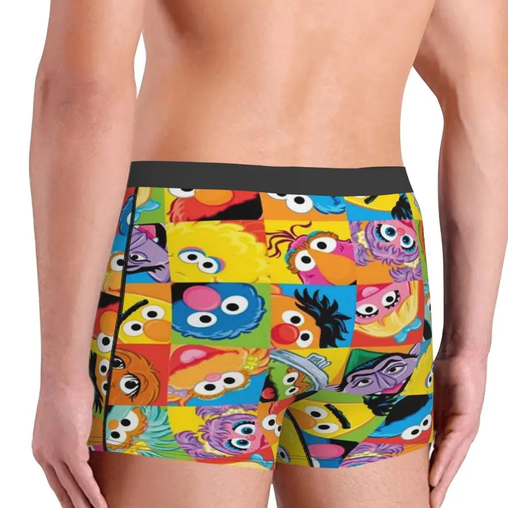 Cookie Monster Boxer Shorts by MINISO