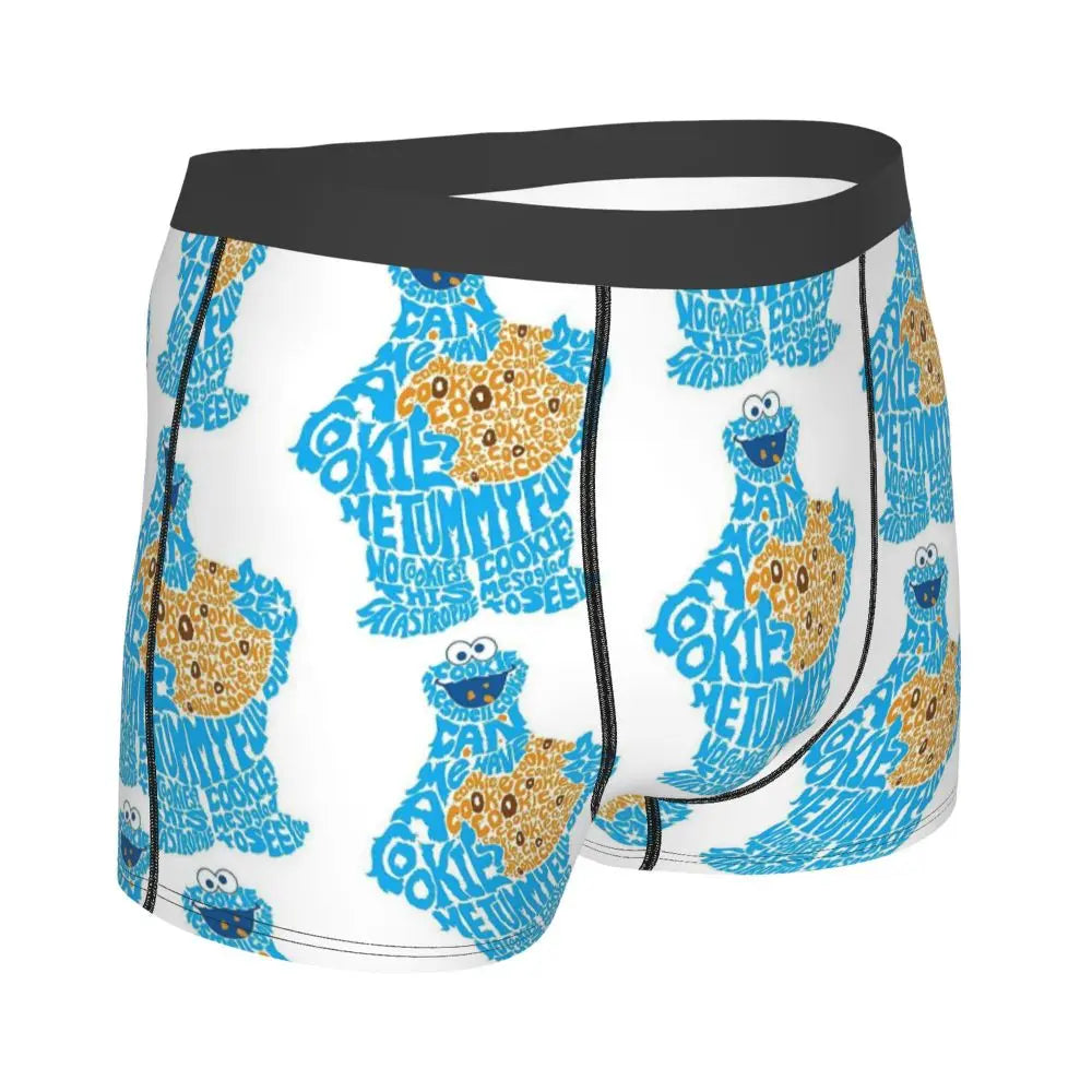 Cookie Monster Boxer Shorts by MINISO