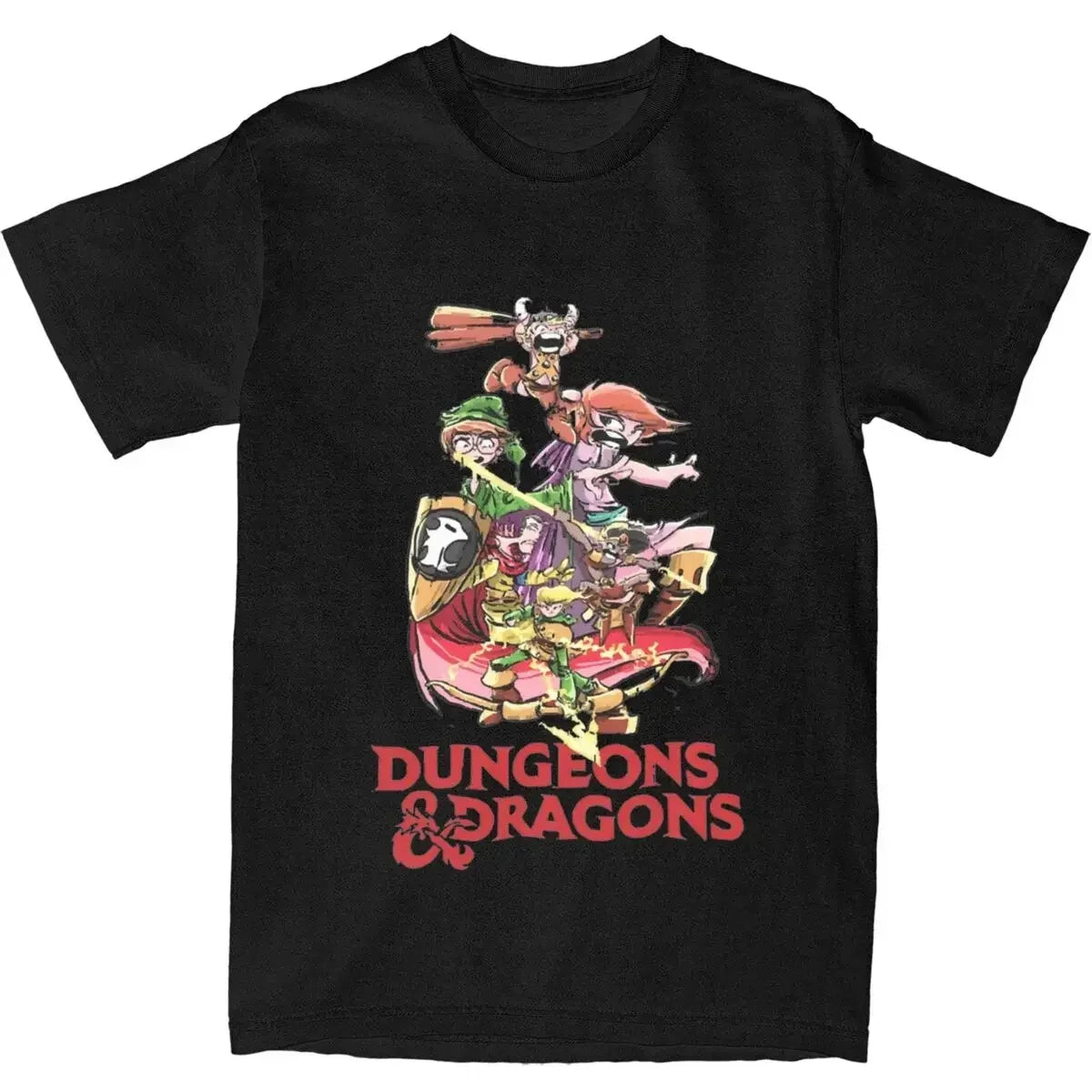 Dungeon and Dragon Game Fans T Shirt Apparel for Men + Women
