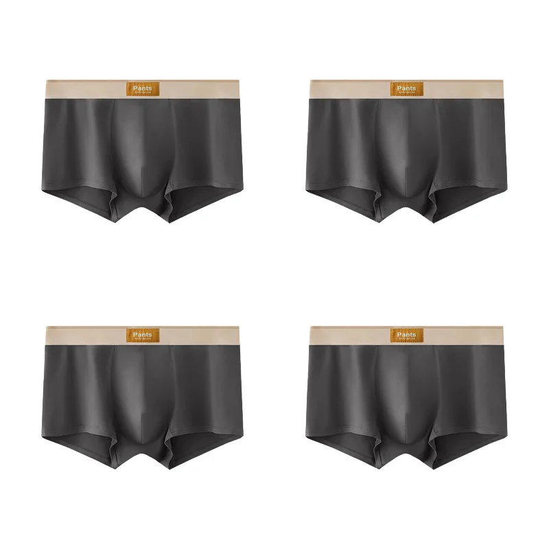 Men's Cotton Boxer Shorts 4 Pack Large Size L-7XL