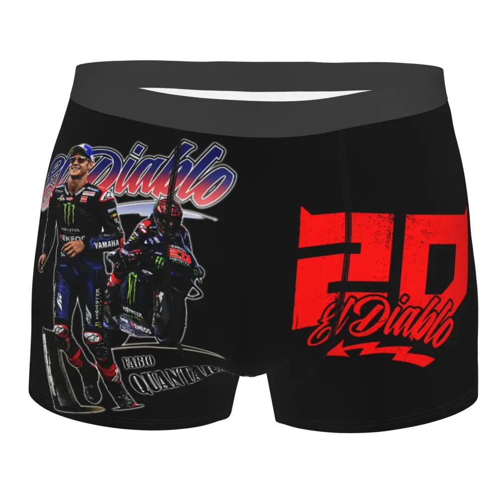 Boxer Shorts Custom Fabio Quartararo Men Underwear