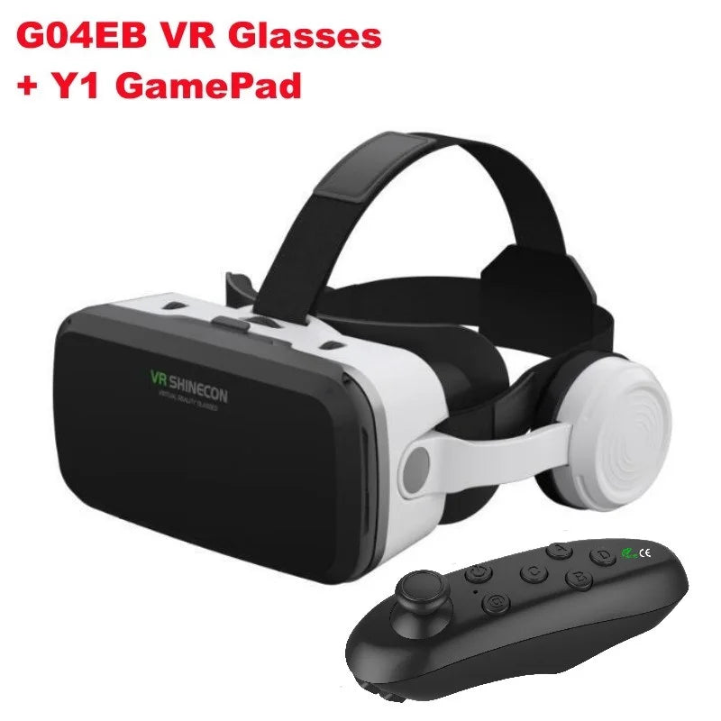 VR Glasses 3D Virtual Reality Glasses Stereo Headset Version for 5.5-7 Inch Mobile Phones