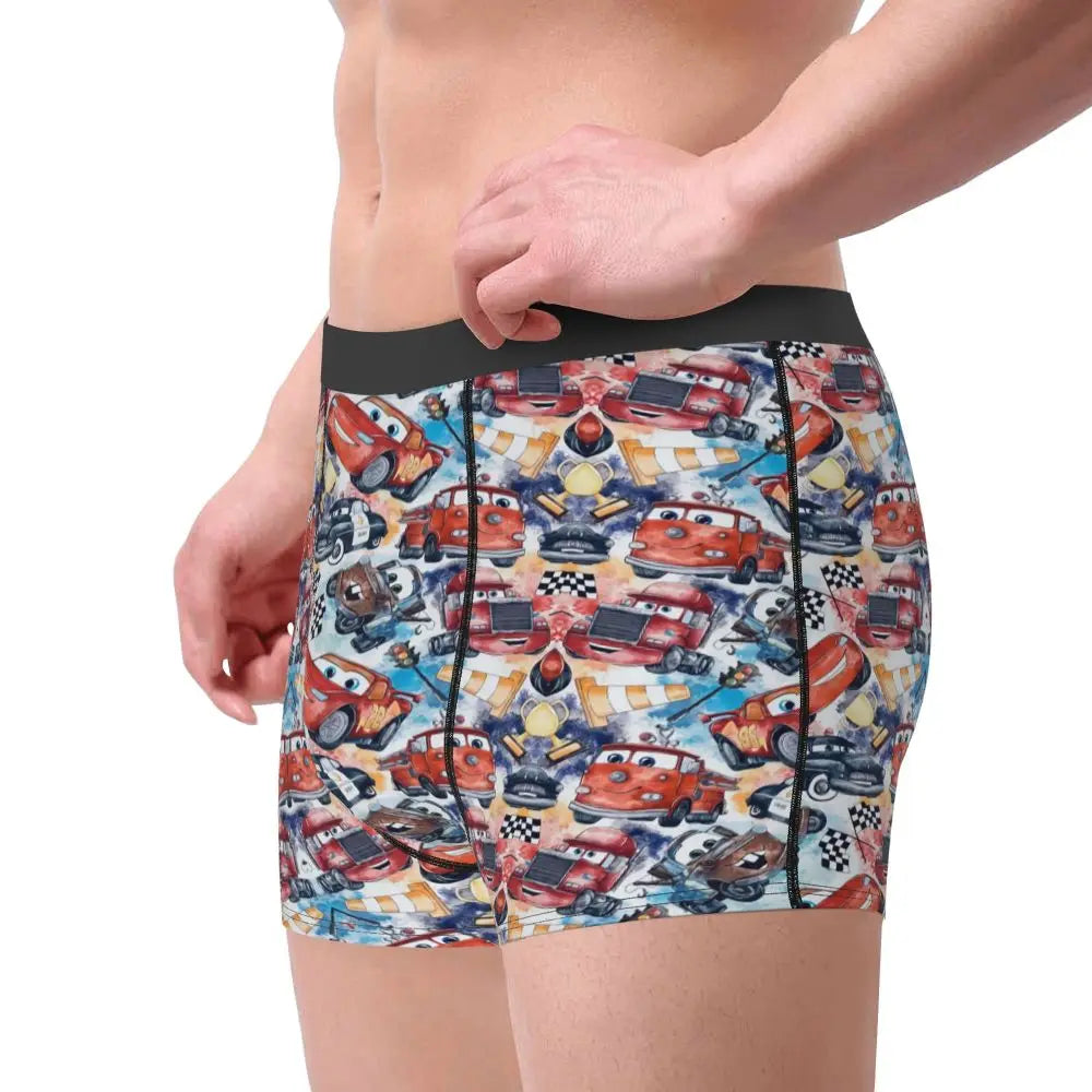 Lightning McQueen Cars Boxer Shorts for Men