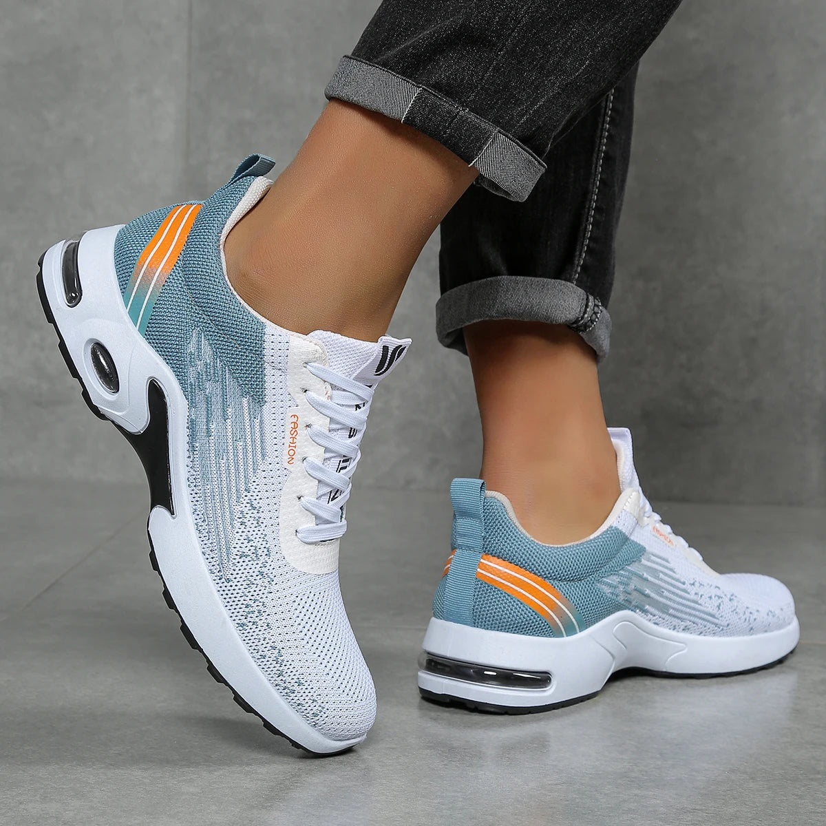 Men's Casual Sports Shoes with Breathable Mesh
