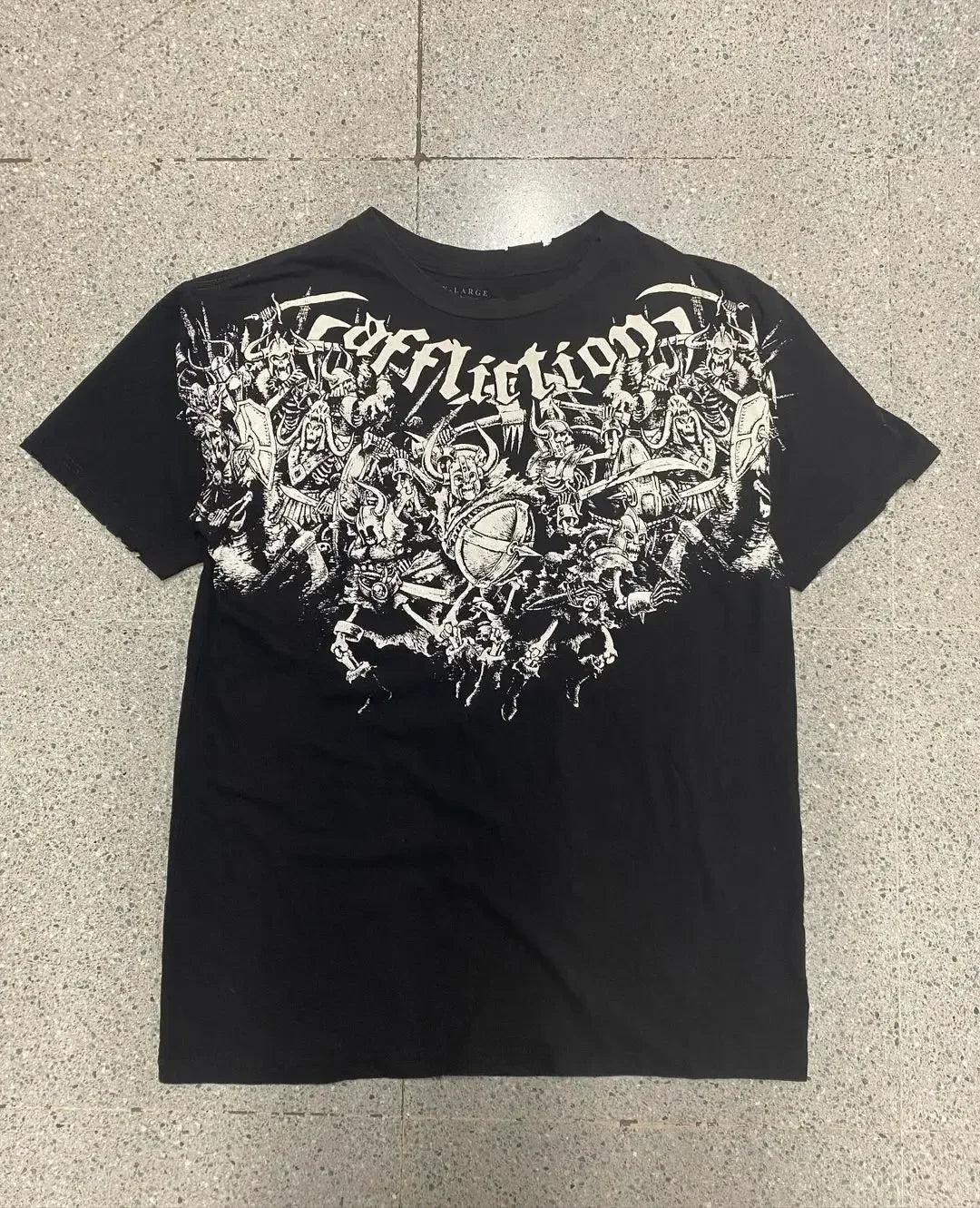 Y2k Skull Oversized T-Shirt for Men