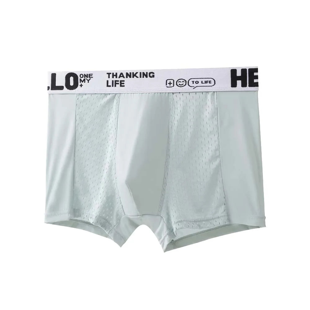 Breathable Mesh Boxers for Men - 4Pcs Set