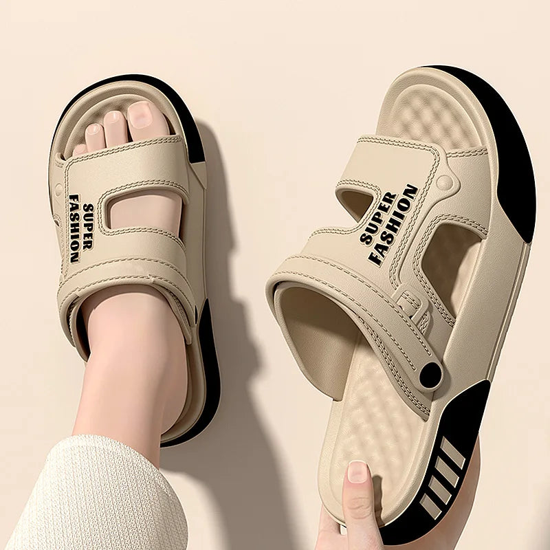 EVA Soft-soled Men Slippers for Indoor and Outdoor Use
