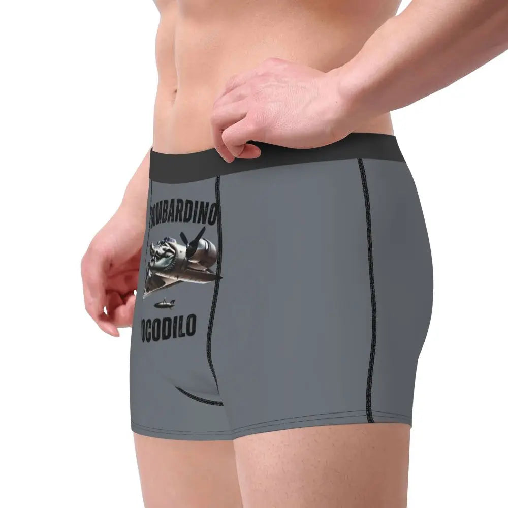 Men's Boxer Shorts Brr Brr Patapim Funny Italian Brainrot