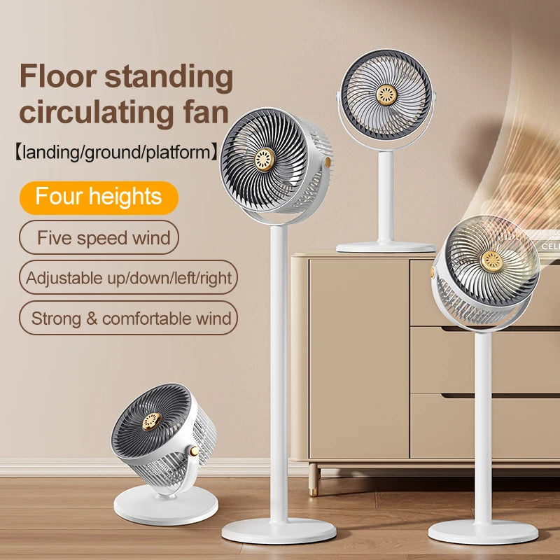 Portable USB Charging Wireless Fan for Camping