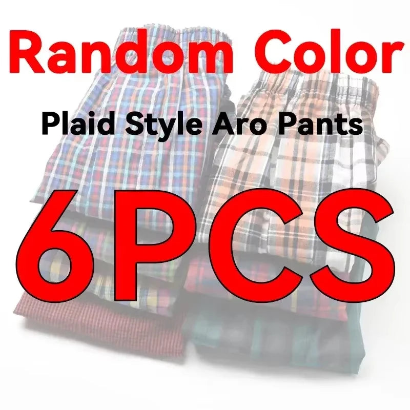 Cotton Classic Checkered Boxer Shorts by FARDLY