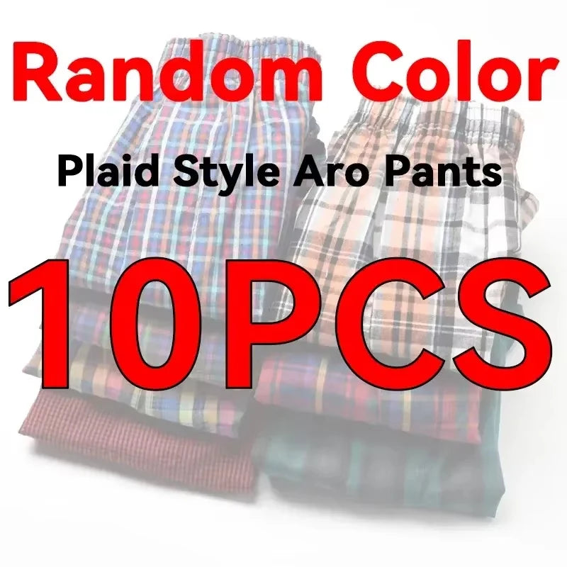 Cotton Classic Checkered Boxer Shorts by FARDLY