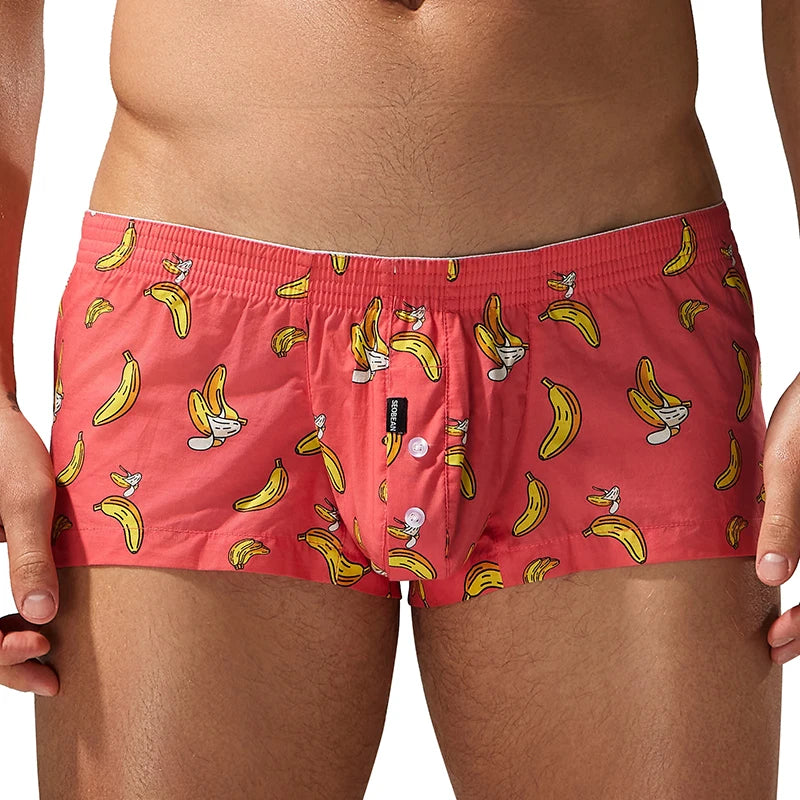 Boxers for Men - Men's 100% Cotton Boxer Briefs Underwear Premium Quality Shorts