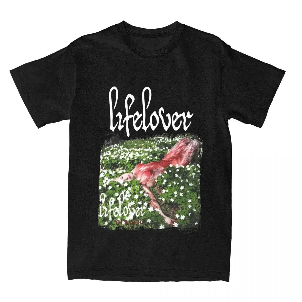 Lifelover Band Cotton Casual T-Shirt for Men and Women