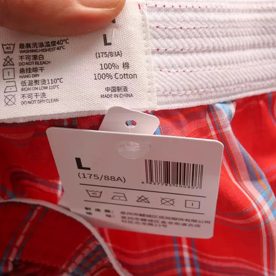 Cotton Boxer Shorts by SEOBean for Men