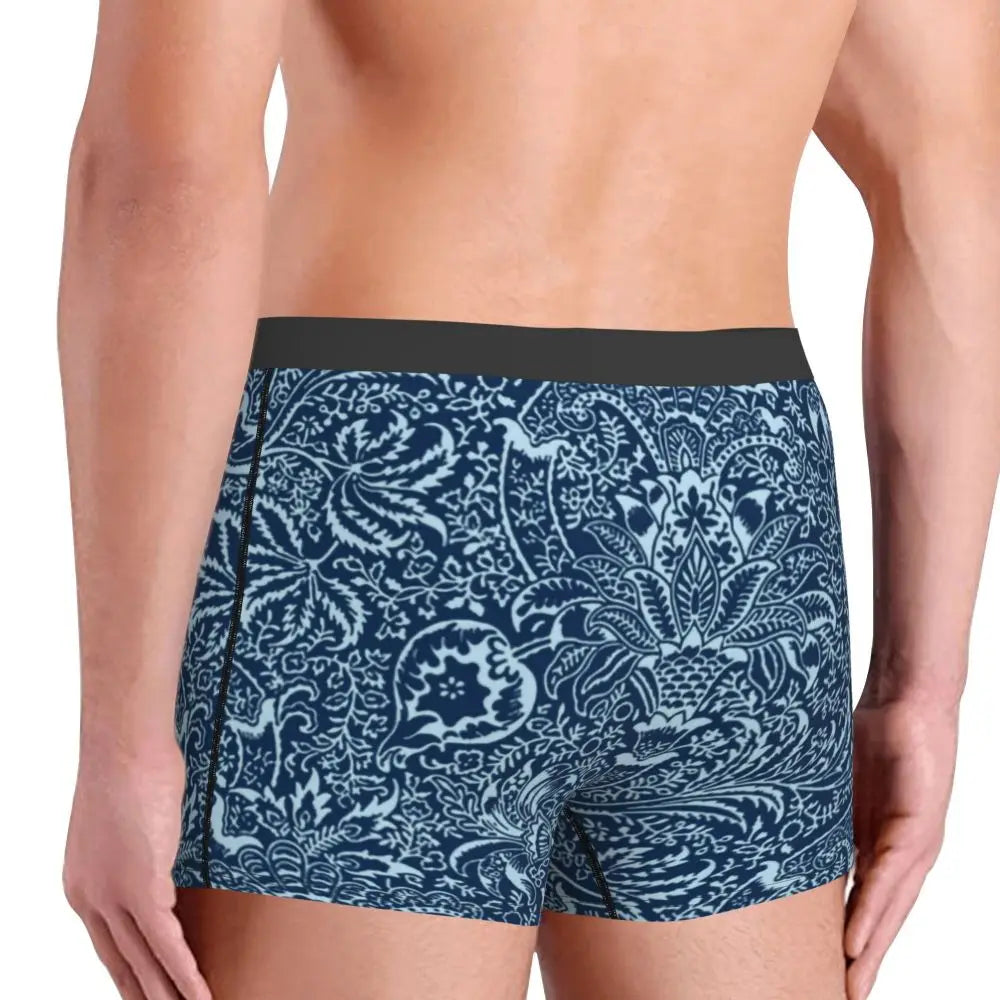 Breathable Cotton Polyester Boxer Shorts for Men