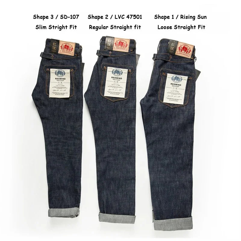 Red Tornado Men's Blacksmith Jeans Slim Denim Back-Buckle Pants