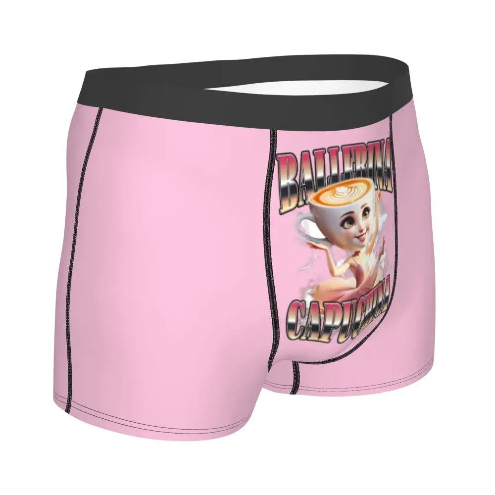 Men's Boxer Shorts Brr Brr Patapim Funny Italian Brainrot