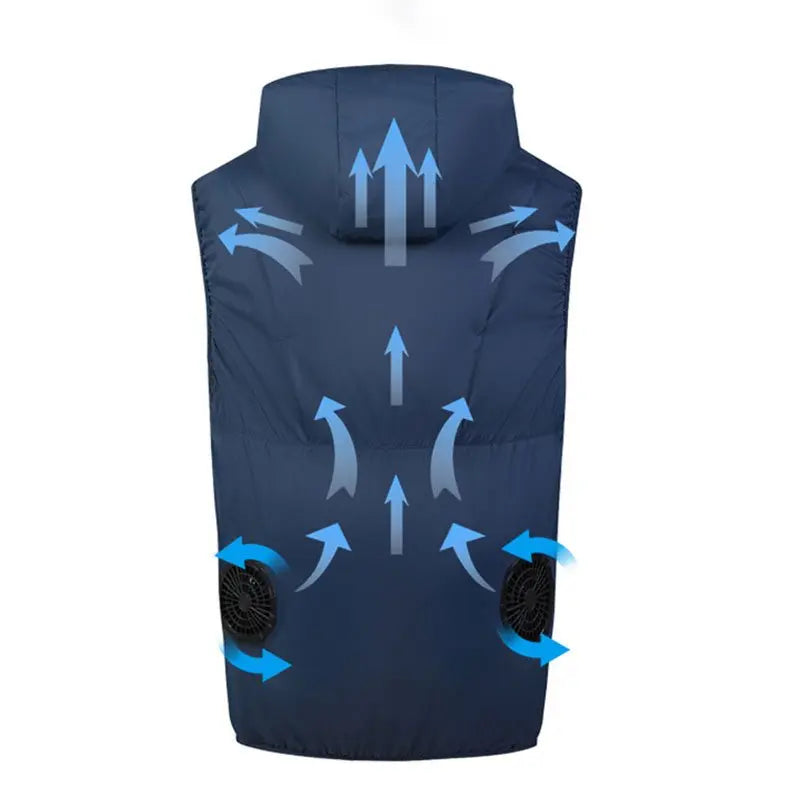 Summer Cooling Vest Fan for Men and Women