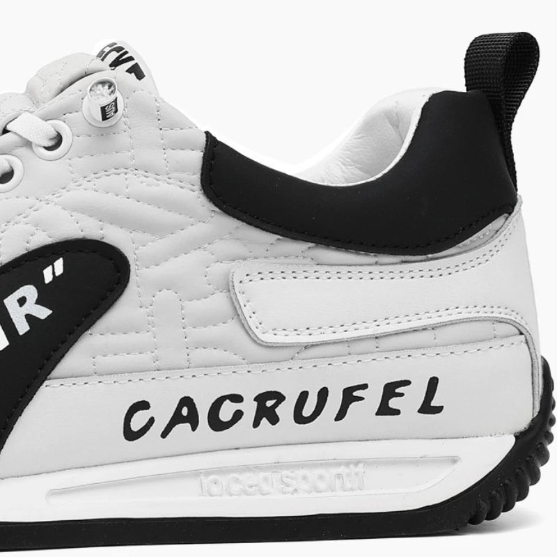 Men Casual Lace-Up Sneakers with Thick Sole and Breathable Mesh