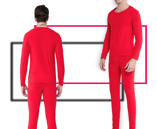 Long Underwear For Men Long Johns High Quality Cotton Oversized 5XL Thermal Underwear