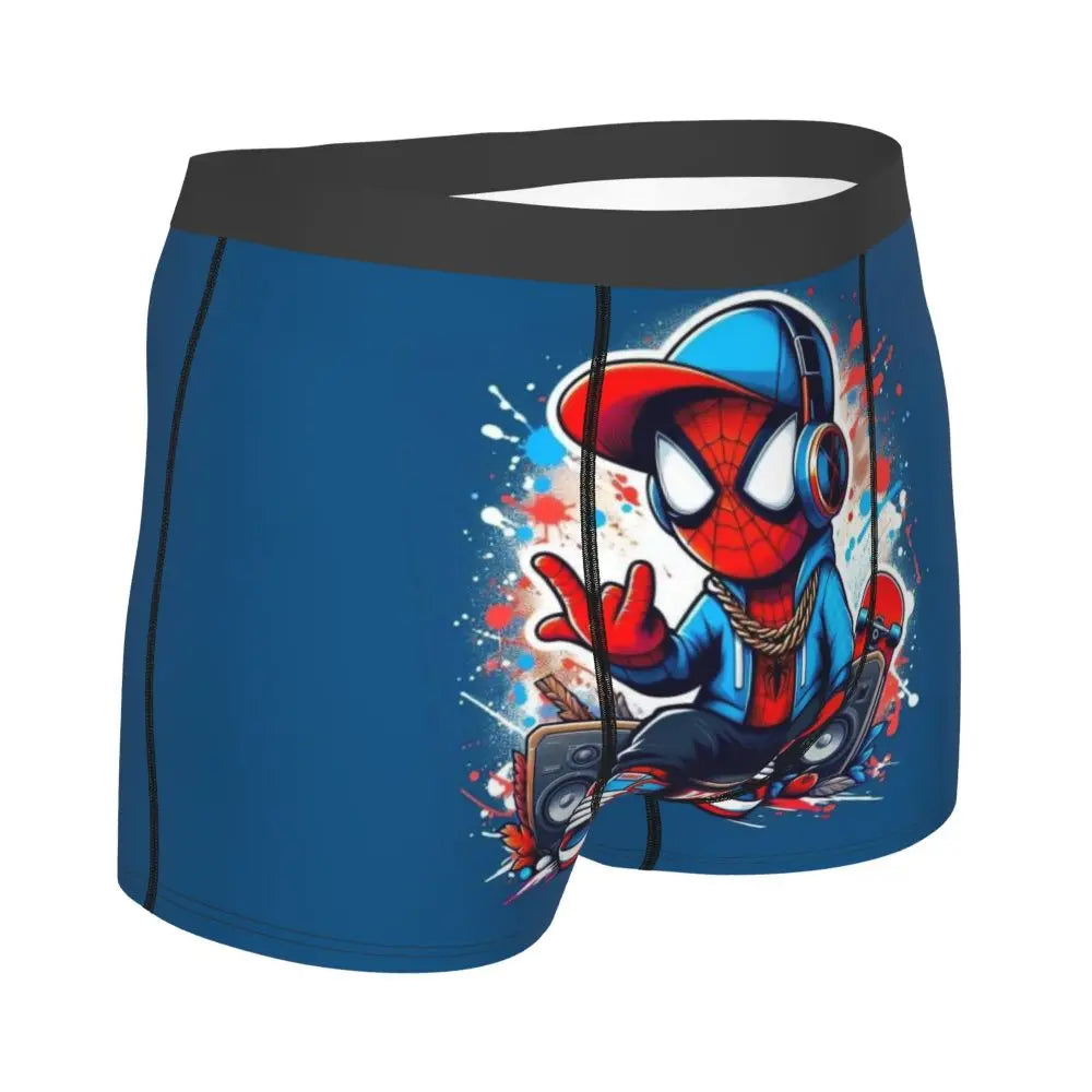 Hello Kitty Spiderman Men's Boxer Shorts