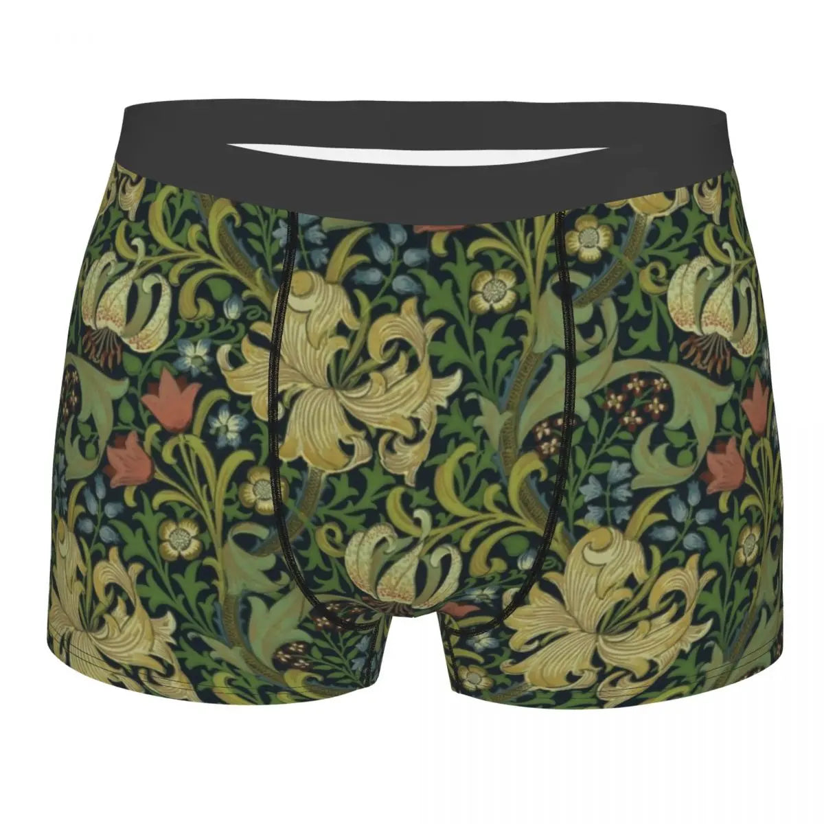 Breathable Cotton Polyester Boxer Shorts for Men