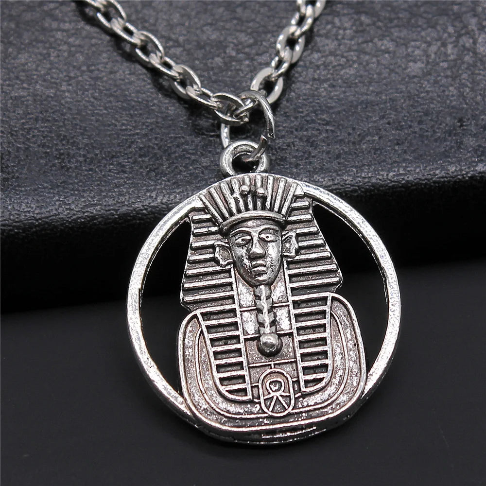 Egyptian Jewelry Gift Egyptian God Pharaoh The Eye Of Horus Ankh Cross Pendant Necklace African Gift