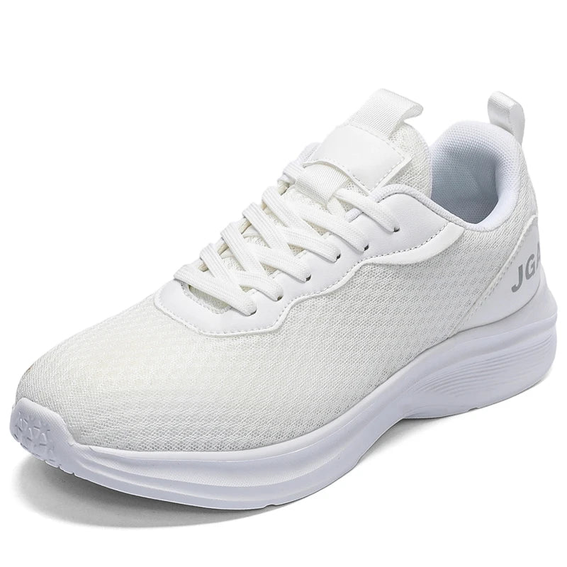 Mens Casual Lightweight Breathable Black Sneakers Size 49 50 51 52