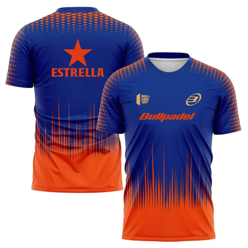 Men's Breathable Polyester T-Shirt for Summer Sports