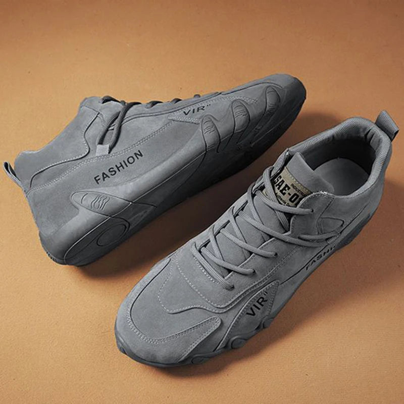 Breathable Cotton Casual Sneakers for Men