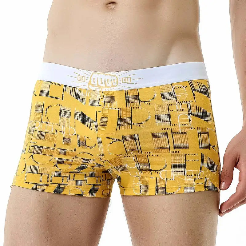 Men's Cotton Loose Boxers C555