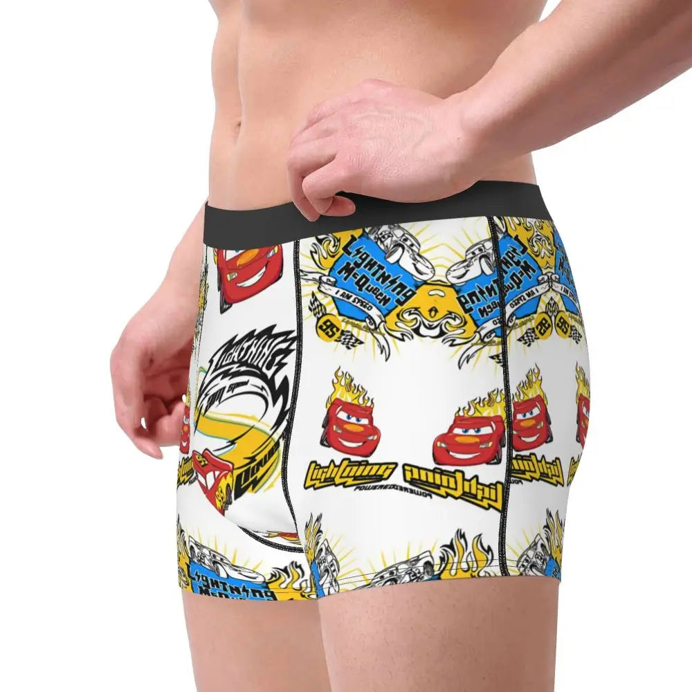 Lightning McQueen Cars Boxer Shorts for Men