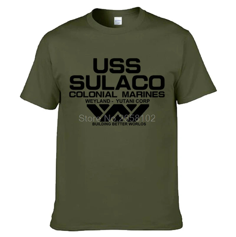 USCSS Nostromo Cotton T-Shirt for Men