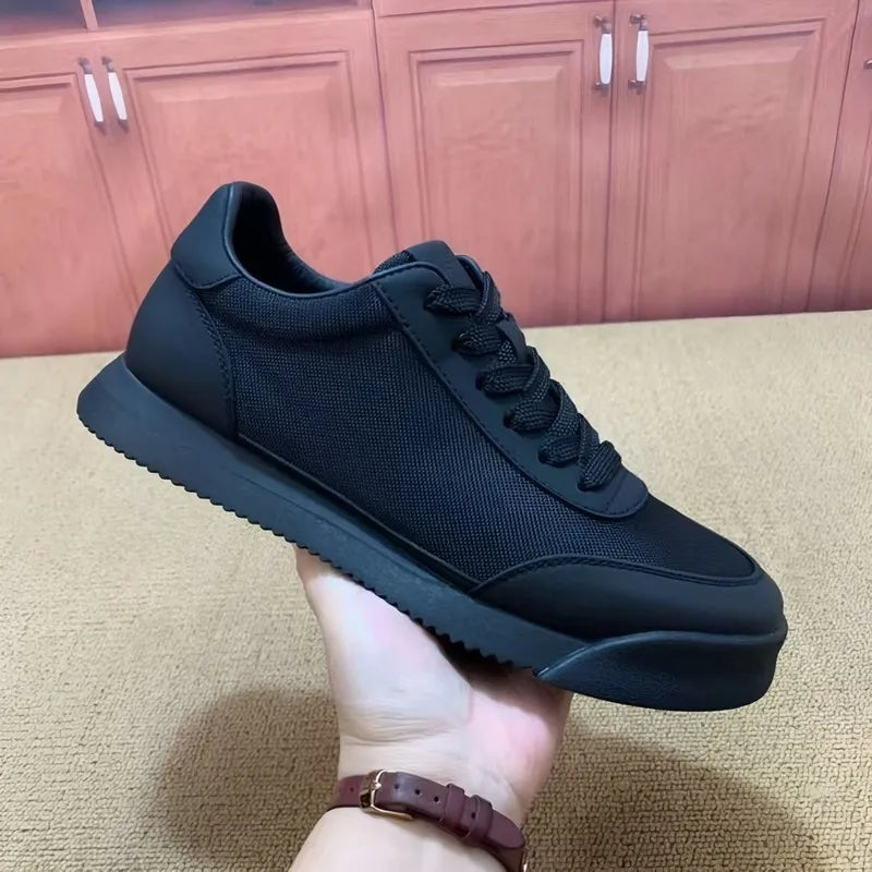 Men's Casual Sneakers Breathable Canvas Running Shoes